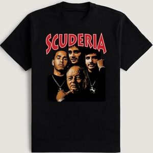 Scuderia Ferrari Death Row Record Parody T Shirt. Size L.